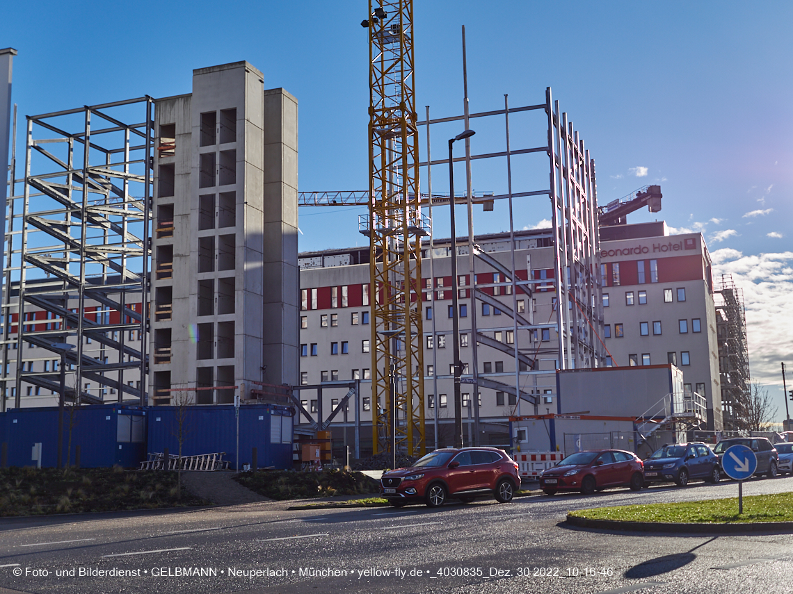 30.12.2022 - Baustelle R.EVO in Neuperlach-Süd